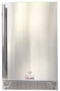 99 BLZ-SSRF-40DH Refrigerator, Outdoor Rated 4.1 Cubic Feet 33 3/4"H x 21 9/16"W x 23 1/2"D $899.