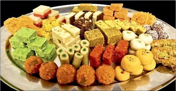 Mithai: A generic term for confectionery in India, typically made from dairy
