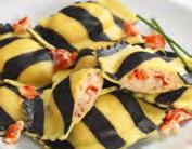 Lobster Ravioli $24 This delicate pasta is filled to overflowing with our special blend of tender lobster meat and sweet ricotta cheese with