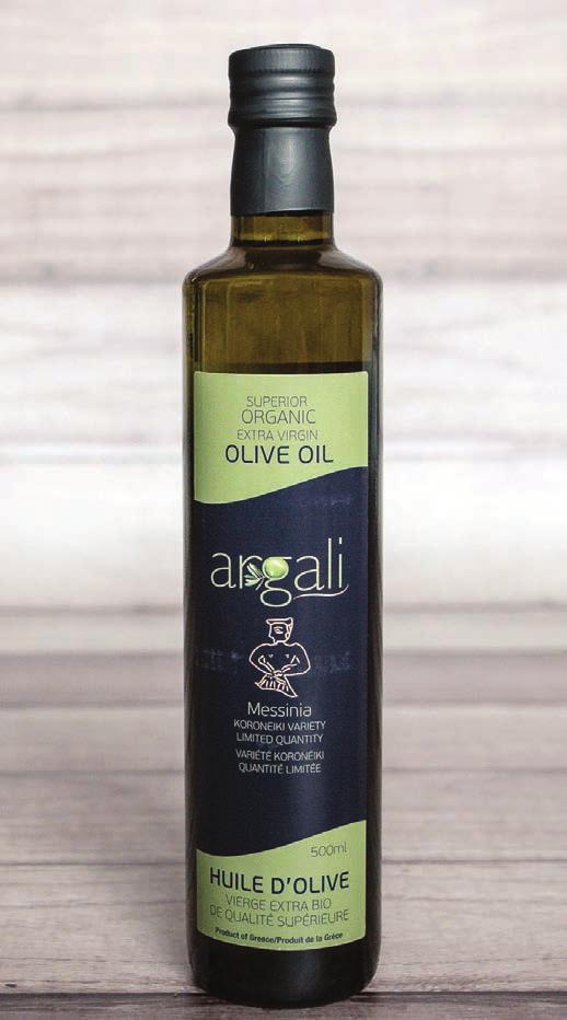 ARGALI SUPERIOR ORGANIC EXTRA VIRGIN OLIVE OIL (KORONEIKI VARIETY) 500ML BOTTLE Argali is a young company that wants to share with their superior organic olive oil with the world.