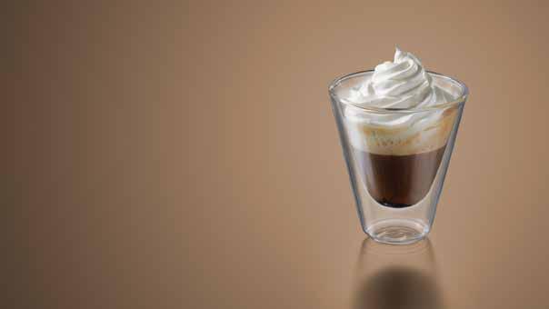 Espresso Con Panna Satisfy your sweet tooth with this specialty beverage of espresso topped with whipped cream.
