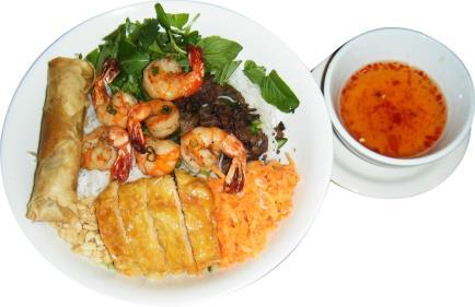 38 Bún Riêu Sài Gòn Vermicelli noodle soup with tofu, tomato, and shrimp cake 8.95 39 Bún Ốc Hà Nội Vermicelli noodle soup with escargot and tomato 8.