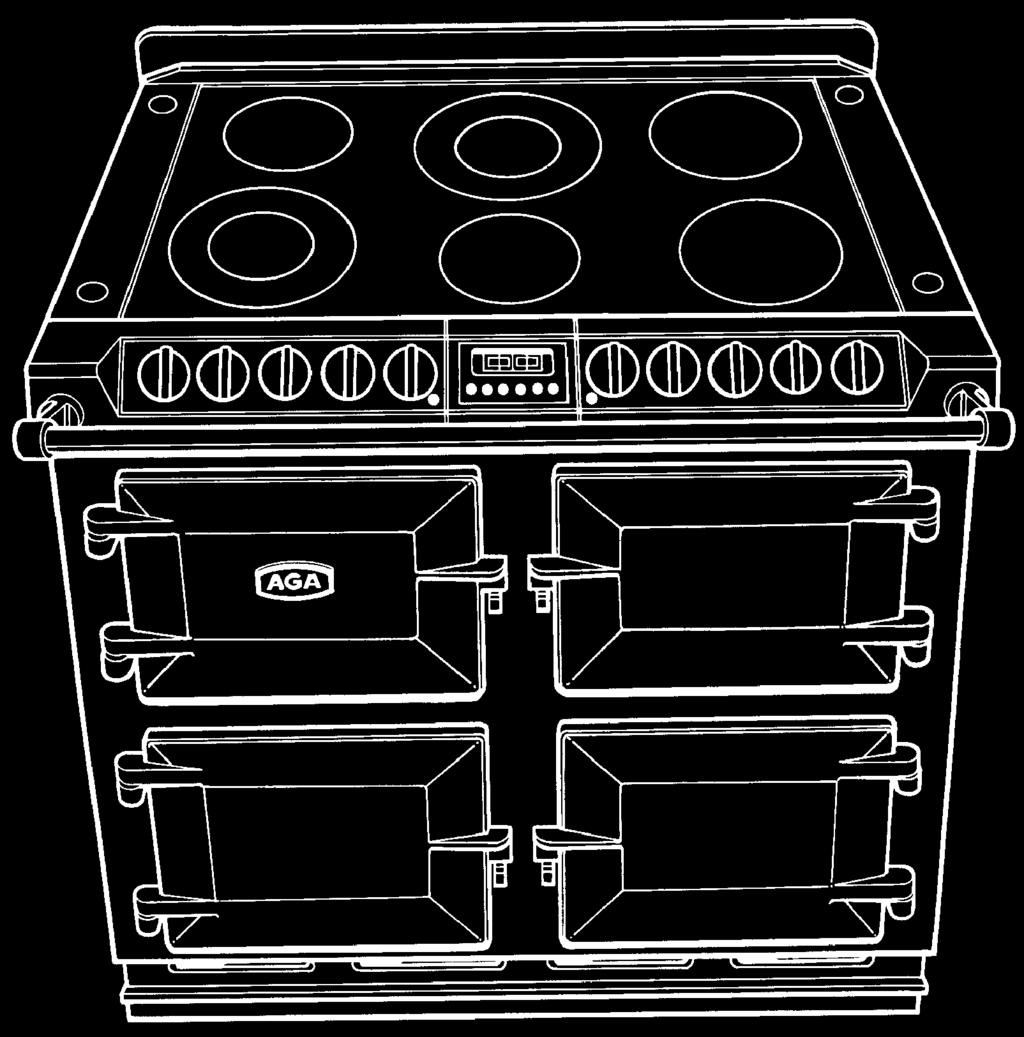 AGA SIX-FOUR SERIES - CERAMIC HOB OWNERS MANUAL DESN 513131 Comprising Servicing, Installation & Users Instructions & Cooking Guide Remember, when replacing a part on this appliance, use only spare