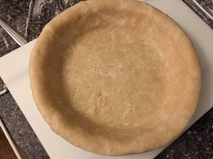 RECIPE: Double Crust Apple Pie Adapted for use in Kentucky fairs from 4-H Cooking 401, page 97 Yield: three 8-inch crusts or two 9-inch crusts Pastry for Two-Crust Pie 3 cups all-purpose flour 1