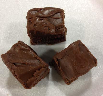 RECIPE: Classic Chocolate Fudge From 4-H Cooking 401, page 89 Yield: 1 1/2 pounds or 32 pieces Butter, softened 2 cups sugar 3/4 cup half and half or whole milk 2 ounces unsweetened baking chocolate,