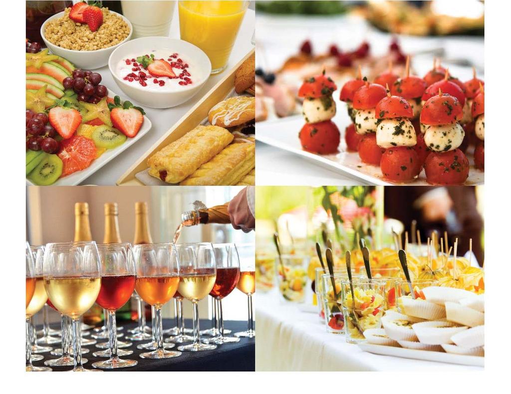 EVENT MENU Our hotels feature 1,200 sq. ft. of total event space, including 2 event rooms and outdoor areas.