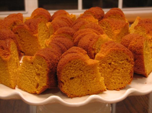 Pumpkin Bundt Cake I first found out about this pumpkin cake from my sisters and it has been a holiday favorite every since. 1 package yellow cake mix 1 package (3.