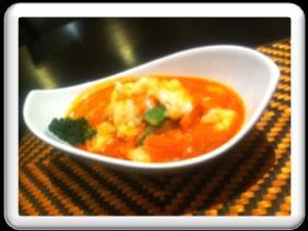 + Add $3 for choice of Prawns/Fish 16) Green Curry Combo $14.95; Entrée $13.