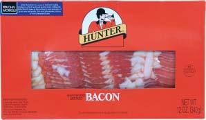 We Reserve The Right To Limit. Hunter Sliced Bacon 12 oz.
