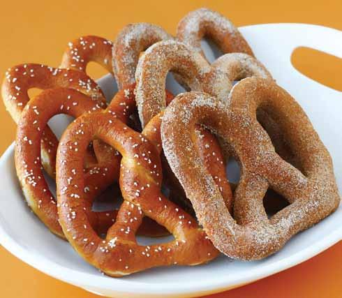 Anne s amazing pretzel dough. It s quick and easy, just microwave and serve. Great for lunch, dinner or a quick snack!