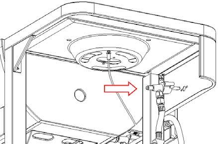 (2) M4x8 bolts Procedure: Attach (1) M6x12 bolt to the left of the cabinet as shown as Fig. 16A. NOTE: DO NOT TIGHTEN THE BOLT AT THIS TIME.