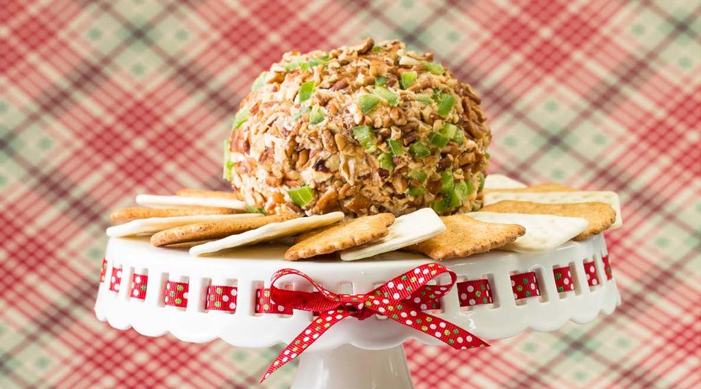 Bacon Pimento Cheese Ball 1 (8 ounce) container cream cheese, at room temperature ½ cup Braum s pimento cheese spread 1 cup Braum s shredded cheddar cheese 18 ounces Braum s bacon, cooked crisp and