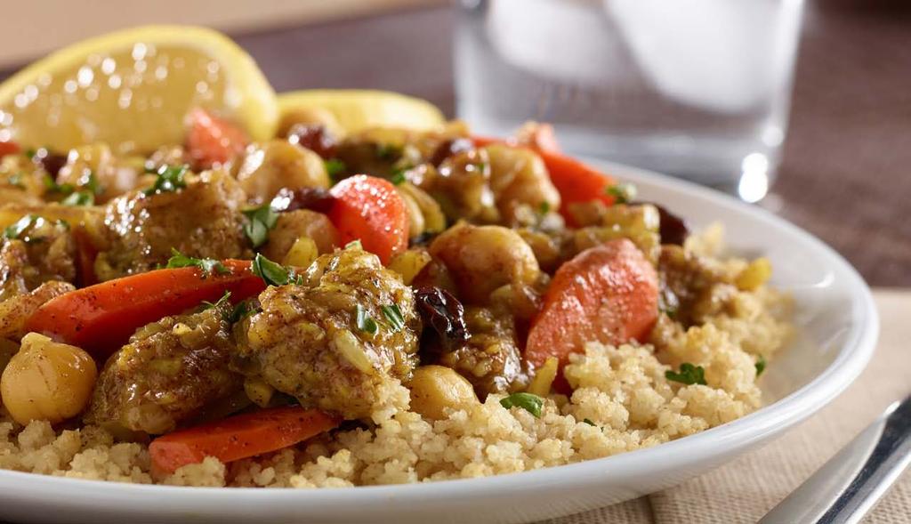 Moroccan garden veggies and chickpeas with couscous Original Patties #84059-00006 L/D Lunch/Dinner 1.