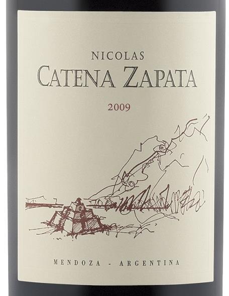 Wine #5 Catena Zapata Cabernet Sauvignon-Malbec 2009 Mendoza, Argentina $150 94 pts Wine Spectator A concentrated yet lively red, with embedded acidity backing rich cassis, racy black cherry