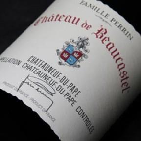 Wine #3 Chateau Beaucastel Chateauneuf-du-Pape 2010 Southern Rhone, France $120 96 pts Wine Spectator, #8 2013 Top 100 Dark, dense and very closed now, this has a tremendous core of crushed plum,