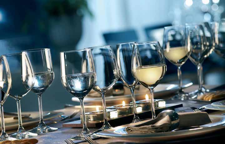RESTAURANT Designed For The Professional Caterer Featuring superior non-lead crystal goblets, Restaurant was designed for the catering
