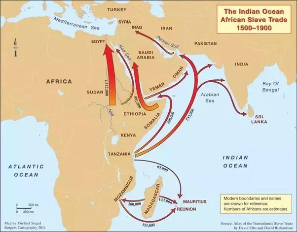 Start of the East African Slave Trade Sent to the Arabian Peninsula & Asia Why were slaves taken from East