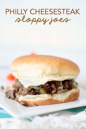 DAY 1 HEALTHY PLAN PHILLY CHEESESTEAK SLOPPY JOES M A I N D I S H Serves: 6 Prep Time: 10 Minutes Cook Time: 10 Minutes Calories: 389 Fat: 14 Carbohydrates: 23.3 Protein: 35.5 Fiber: 3.
