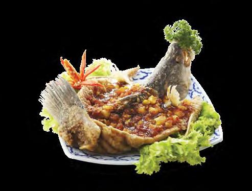STEAMED WHOLE FISH WITH THAI