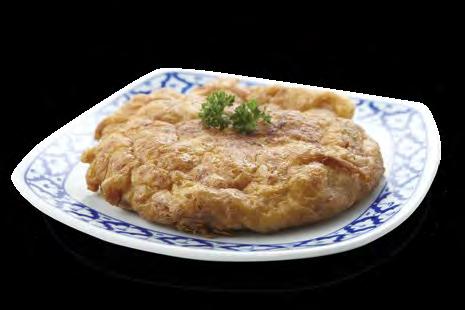 08 ไข เจ ยว thai omelette OM HOLY BASIL OMELETTE 8.9 Kai Jiew Bai Kapow OM MINCED CHICKEN OMELETTE 8.