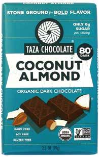 6 7 8 Coconut 70% dark stone ground chocolate with
