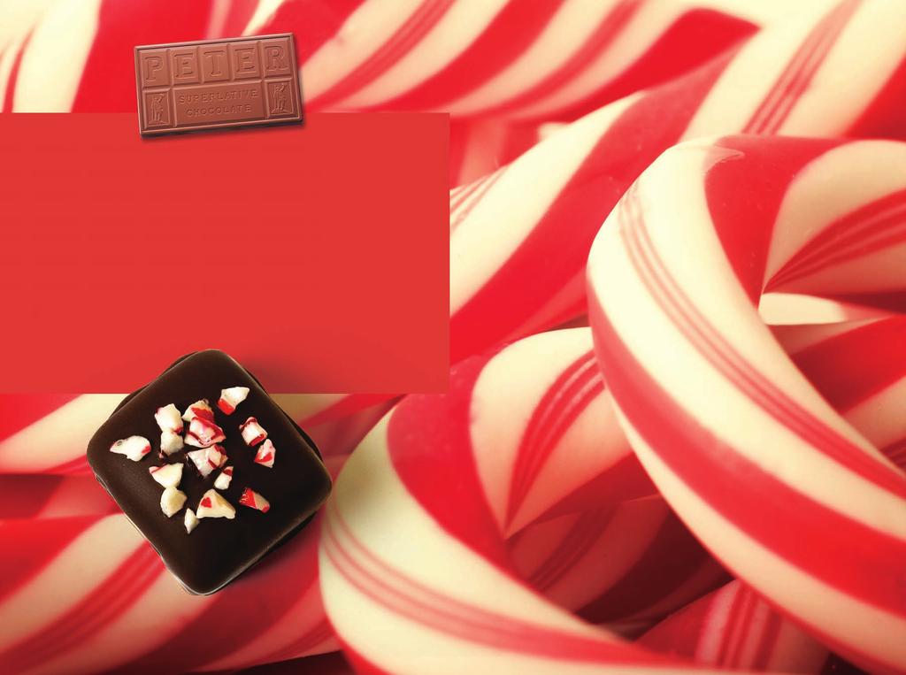 MAKE YOUR MARK WITH MERRIMENT CANDY CANE SQUARES THE STOCKINGS ARE HUNG BY THE CHIMNEY WITH CARE THE GIFTS ARE ALL UNDER THE TREE TREAT YOURSELF TO A CANDY CANE SQUARE, AS LONG AS YOU LEAVE ONE FOR