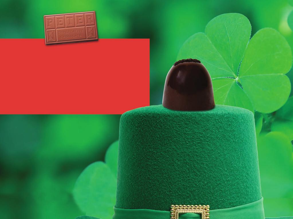 MAKE YOUR MARK WITH LUCK SALTED IRISH CREAM CARAMELS THEY SAY IT S A LEPRECHAUN S DREAM TO CHASE AFTER THE RAINBOW S LAST BEAM NO OFFENSE TO THE GNOME, BUT WE D RATHER STAY HOME EATING CARAMELS OF
