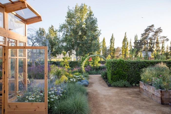 Cornerstone Gardens is a wine country marketplace including an ever-changing series of walk-through gardens that showcase new and innovative designs from some of the world s finest landscape