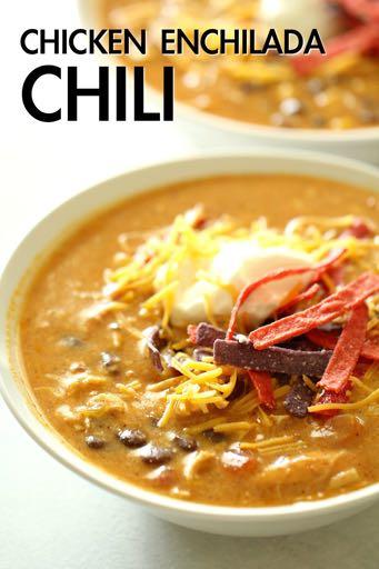 DAY 2 SLOW COOKER CHICKEN ENCHILADA CHILI (CAFE ZUPAS COPYCAT) M A I N D I S H Serves: 6 Prep Time: 15 Minutes Cook Time: 6 Hours 15 Minutes 3 boneless skinless chicken breasts 2 (10 ounce) cans red