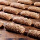 yeast starter, this roll is crusty and wholesome with a delicious chewy crumb.