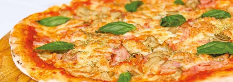 PIZZA 30CM 1 Margherita...180 Tomato & mozzarella 4 Prosciutto...220 Tomato, mozzarella & cooked ham 2 Pugliese...200 Tomato, mozzarella & onion 5 Prosciutto e Funghi.