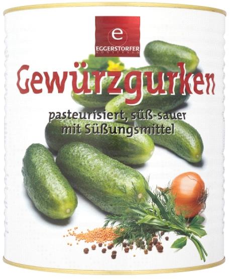 Product Specification Product Name: Dutch Gherkins in Dill Product Details Legal Product Name: Dutch Gherkins in Dill Brand Name: Eggerstorffer