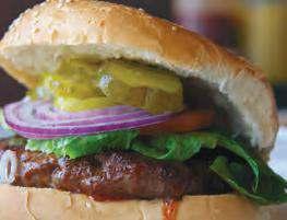 Burger Grilled to Perfection PASTRAMI BURGER DELUXE Dougies Original Burger topped with