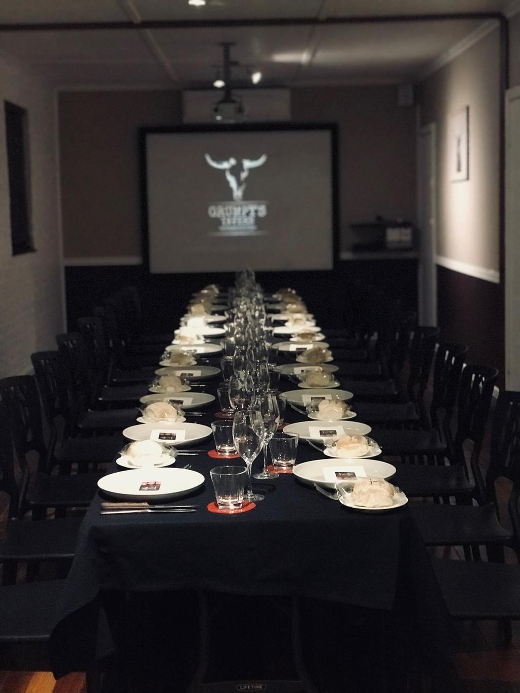 Room & Equipment Hire Sophisticated and intimate, yet spacious and comfortable to make you and your guests feel special. The Cattle Room is the perfect space to impress and reward your dining party.