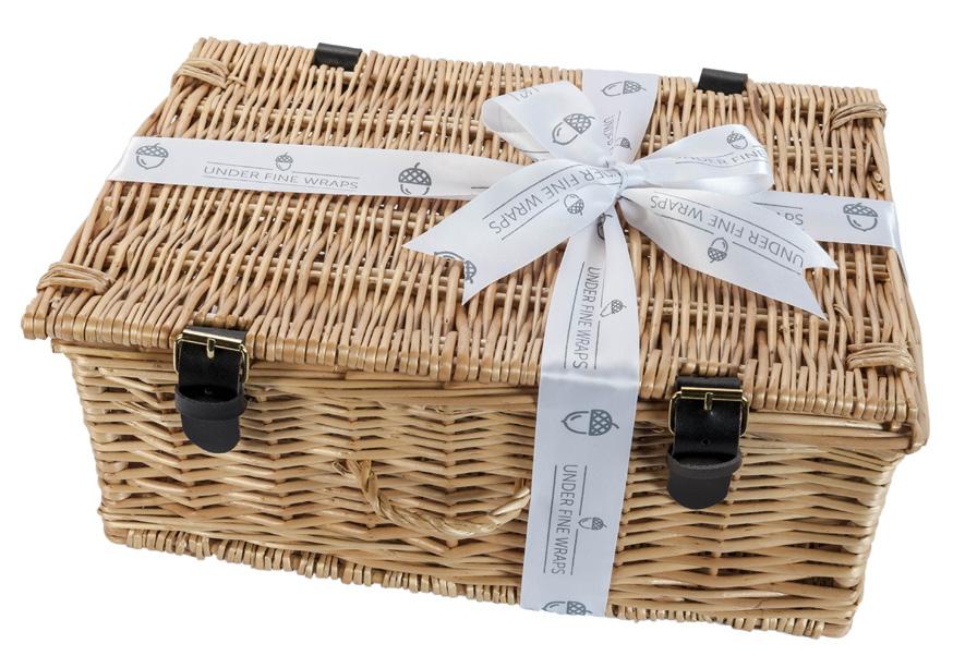 Exclusive range of beautifully wrapped bespoke hampers and gifts. The perfect gift for friends, family or corporate clients.
