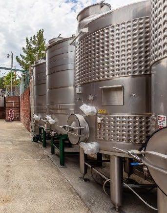 Equipment Volume Qty Date Purchased Equipment List Included in Offering Price Stainless Steel Tank 900 1 Came with Winery 2001 Stainless Steel Tank 1040 2 Came with Winery 2001 Stainless Steel Tank