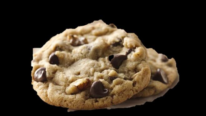 Chocolate Chip Cookies makes ~18 1 and 1/8 cup Flour ¼ tsp baking soda *½ cup (1 stick) unsalted butter, ¼ cup granulated sugar *½ cup packed light-brown sugar ½ tsp salt 1 tsp vanilla *1 large egg