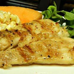 Barbeque Halibut Steaks Servings: 3 Yield: 3 servings Cook: 15 minutes Preparation Time: 10 minutes 2 tablespoons butter 2 tablespoons brown sugar 2 cloves garlic, minced 1 tablespoon lemon juice 2