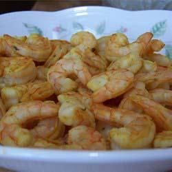 Thai Spiced Barbecue Shrimp Servings: 8 Yield: 8 servings Cook: 6 minutes Preparation Time: 1 hour 3 tablespoons fresh lemon juice 1 tablespoon soy sauce 1 tablespoon Dijon mustard 2 cloves garlic,