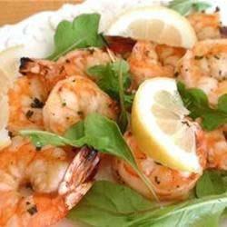 Garlicky Appetizer Shrimp Scampi Servings: 6 Yield: 6 servings Cook: 6 minutes Preparation Time: 15 minutes 6 tablespoons unsalted butter, softened 1/4 cup olive oil 1 tablespoon minced garlic 1