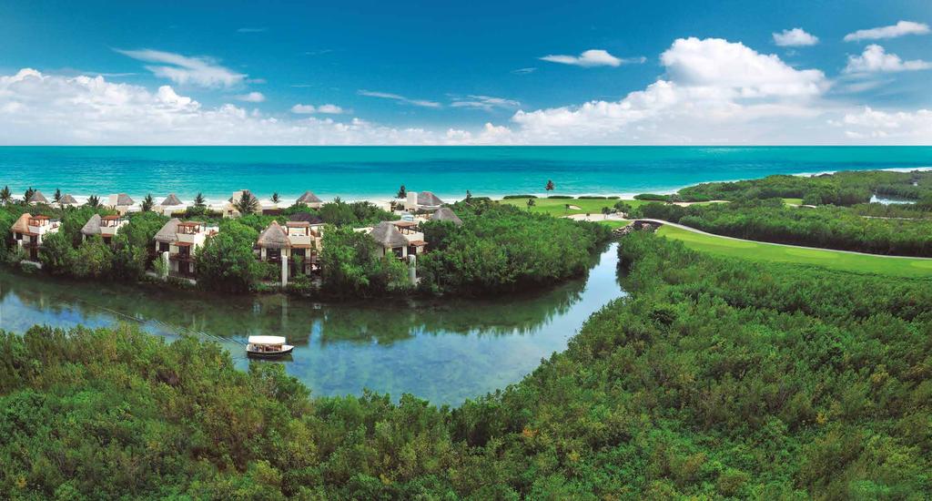 WELCOME TO FAIRMONT MAYAKOBA Immersed in a magnificent natural setting. Shrouded by the mysteries of a past civilization. One day, the poolside chair beckons.