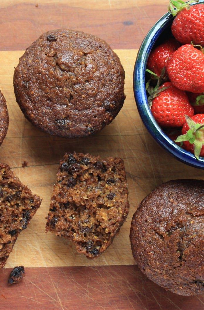 Boston Brown Bread Muffins Makes 12 muffins (the old fashioned size) ½ cup rye flour ½ cup yellow cornmeal ½ cup all-purpose or whole wheat flour ¾ tsp salt 1 ½ tsp baking soda 1 egg ⅓ cup Crosby s