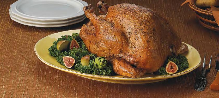 Premium Seasoned All-Natural Fresh Whole Turkey All entrées