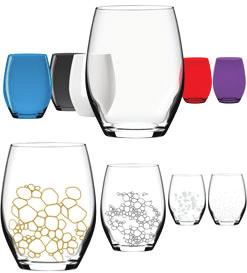 Vertical Medium Oxy $7.19 each EXCLUSIVE OXY-PATENTED TECHNO STEMMED GLASS, DESIGNED FOR ALL TYPES OF WINE.