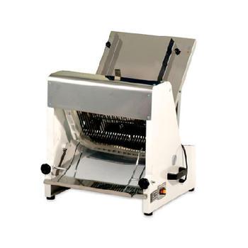 loaf size : 115 x 315 mm Power : 1ph, 1/4hp Dimension : 58L x 56W x 66H cm Lacha Paratha & Pastry Production Line Food Machinery Lacha Paratha & Pastry Production Line Place the well mixed dough in