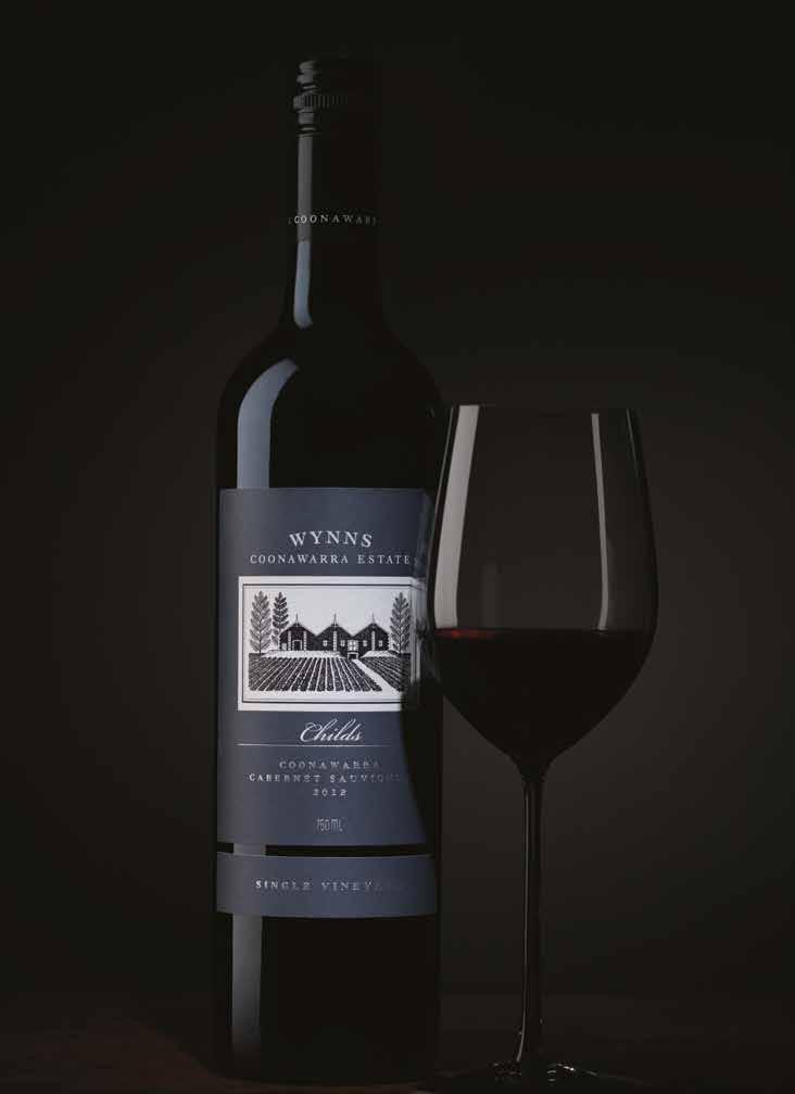 New Vintage CHILDS SINGLE VINEYARD CABERNET SAUVIGNON 2012 planted in 1969, the childs vineyard has long been a crucial component for the premium wines of wynns, contributing to john riddoch, black