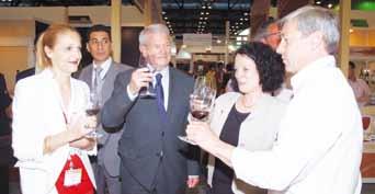 Comments from exhibitors included Sandrine Krummenacher, Project Manager Wines & Spirits of Ubifrance, who said: The success of the French pavilion with around 60 vineyards representing the majority