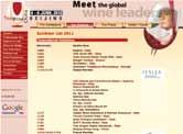 Official TopWine China 2013 website (English/Chinese) featuring detailed