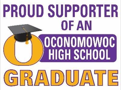 Hello Parents, Guardians and students, Celebrate your graduating senior! Purchase a yard sign for $15 in the web store under OHS FEES!