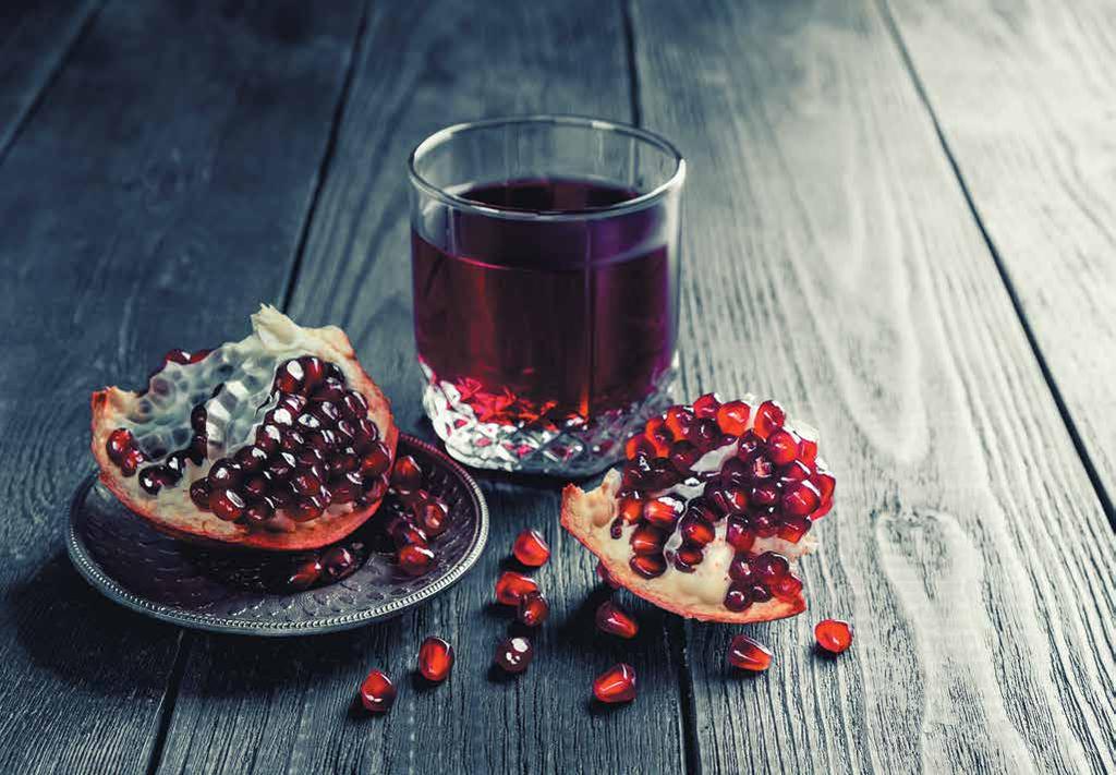 Pomegranate seeds are an excellent source of Estrogen. They help women during the menopause phase. The nutrients in carrots help prevent aging, enchance immunity and boost eyesight.